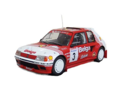 イクソ ｲｸｿﾓﾃﾞﾙ ﾌﾟｼﾞｮｰ 205 T16 85ｲｰﾌﾟﾙﾗﾘｰ #3 B.Darniche/A.Mahe 1/18 18RMC135