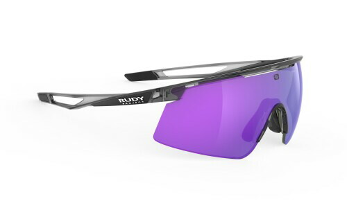 (RUDYPROJECT) サングラス TURBOLENCE ターボレンス WITHOUT ACCESSORIES クリスタルアッシュ マルチレーザーヴァイオレット SP894233-N000 レンズ幅：135mm