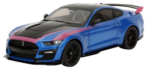 京商 (Kyosho) Jada Toys PINK SLIP続きもの 1/18 2020 ジェラルド・r・フォード マスタング シェルビー GT500 青碧 遣っ付ける品 JADA35723