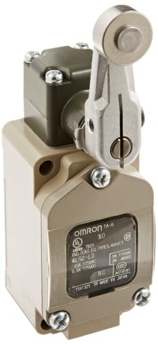 オムロン(OMRON) 2回路リミットスイッチ 高感じやすさ形 ローラ生き肝形 LED書きあらわす(本格的生産物型番:WLG2-LD)