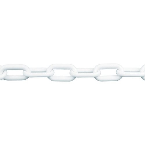 TRUSCO(トラスコ) プラチェーン 白 8MMX6M TPCB8-6W × 5本