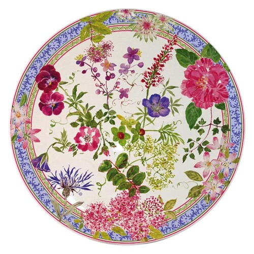 ジアン(GIEN) ミルフルール(Millefleurs) 寄り合いお盆 / W30cm×H2 860g 1643BPGB