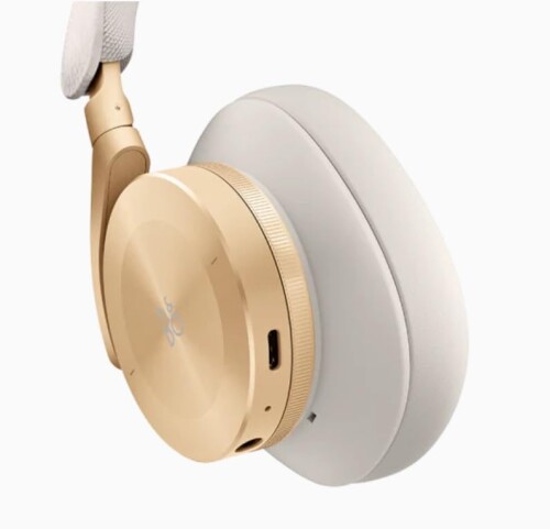 バング・アンド・オルフセン (Bang \u0026 Olufsen) 無線電話受話器 Beoplay H95 専用 イヤークッション 受話器押しかぶせる Ear Cushions for Beoplay H95 Gold Tone
