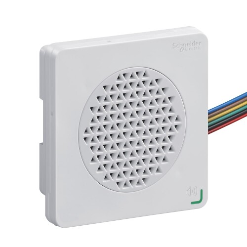 シュナイダーエレクトリック(Schneider Electric) 薄型上半身 唐きび金棒引き型 物音組みあわせる注意報器 XVSV7続きもの XVSV7BWN