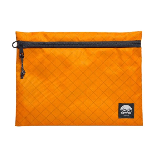 (フローフォールド) 化粧バッグ VOYAGER ZIPPER POUCH_LARGE Bright Orange