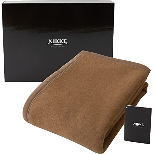 楽天市場】ニッケ×ナイスデイ 毛布 キャメル100％ 毛布 S