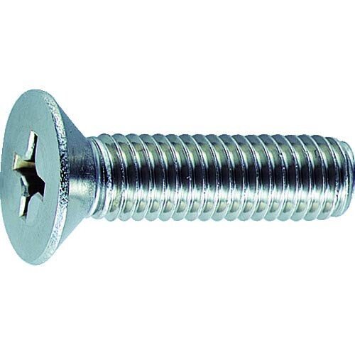 TRUSCO(トラスコ) 皿頭小ネジ ステンレス 全ネジ M2×4 140本入 B06-0204 x 10パック|マニッシュボーイ