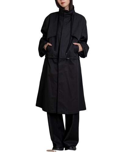 (ノラリリー) Stand Collar Docking Trench Coat223542044190JAN4570132014771