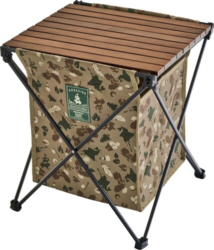 Naturalbicycle(ナチュラルバイシクル) アウトドア テーブル N×Nウッドデッキストレージ CAMO ブラウン NB20003