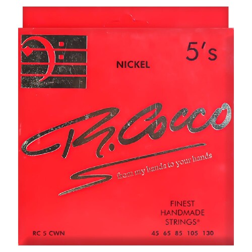 R.Cocco R コッコ (リチャードココ) エレキベース弦イタリア製ハンドメイドニッケル5弦用RC5CWN（45-130）