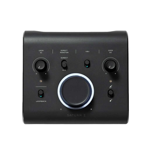 CARVER PROFESSIONAL カーバープロフェッショナル 2in/2out USB オーディオインターフェース SATURNシリーズ (SATURN 1)｜マニッシュボーイ