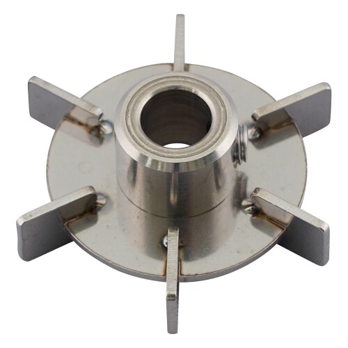 スリーワンモータ(Three-one-motor) 撹拌翼 SUSディスクタービン40mm /1-7125-24