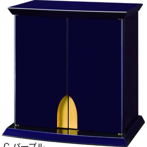 「つかさ」 パープル 上置 仏壇 仏具 3620952-2