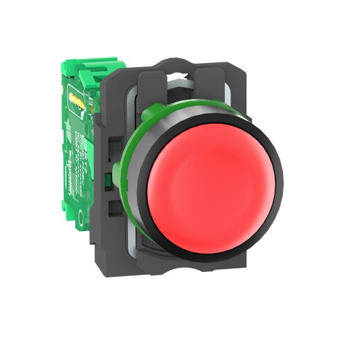 シュナイダーエレクトリック(Schneider Electric) 無線スイッチ プラスチックヘッド付き送信機、赤キャップ ZB5RTA4|マニッシュボーイ