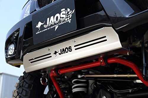 ジャオス(JAOS) JAOS フロントスポーツカウル用スキッドプレート ジムニー JB33/JB43系 SKID PLATE JIMNY JB33/43W 98+ FOR FRONT SPORTS COWL B254517|マニッシュボーイ