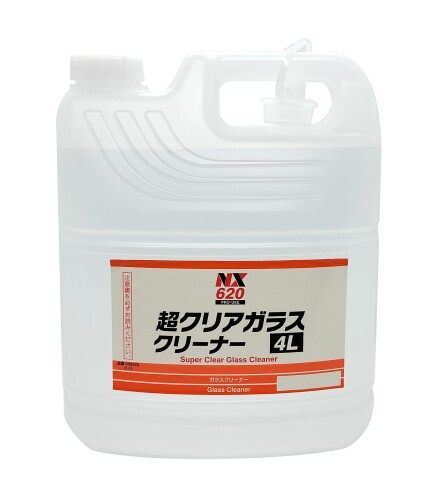 イチネンケミカルズ(Ichinen Chemicals) 超クリアガラスクリーナー 自動車ガラス洗浄剤 速乾 ミストタイプ NX620 4L 000620|マニッシュボーイ