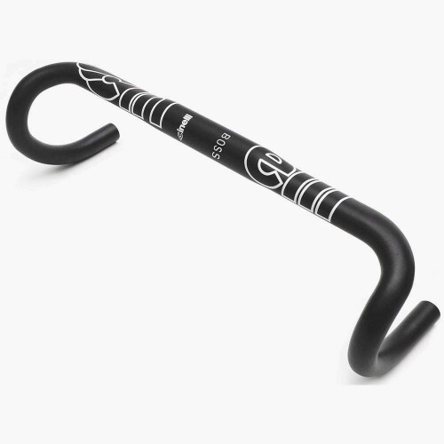 チネリ(Cinelli) 元締め ロードバイクハンドルバー ( Boss Road Bike Handlebar ) 黒いこと [ファイ]31.8-400粍 CU0BSB40 その他-スポーツ・アウトドア