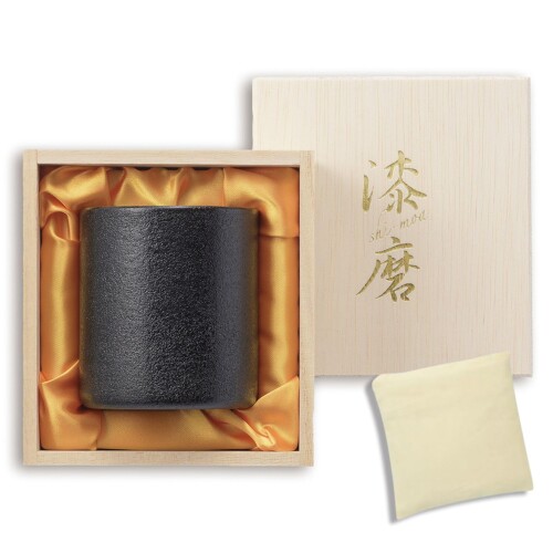 J-kitchens-SimpleBag 燕 山中塗 鍵を掛ける タンプラー 朧・黒漆磨 7.3珊 × 8.3珊 250竓 / SimpleBag 越南製/漆磨 日本製