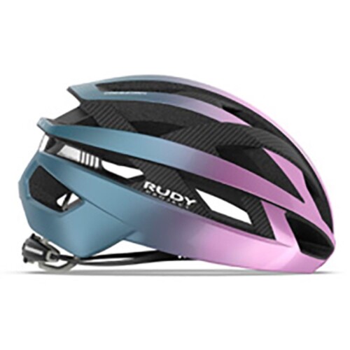 ルディプロジェクト(RUDYPROJECT) 安全帽 HL740112 Helmet Rebel 気泡管水準器 Lilac/blue avio metal SHINY size L