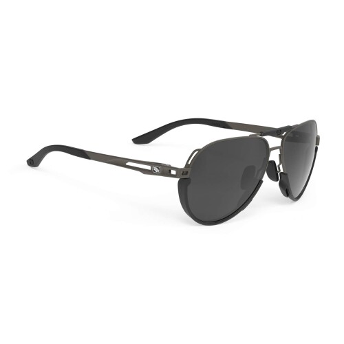(RUDYPROJECT) サングラス SKYTRAIL スカイトレイル ガン マット フレーム/ポラール 3 FX グレイ レーザー レンズ 幅58mmブリッジ幅: 14mmテンプル長: 130mm高さ48mm