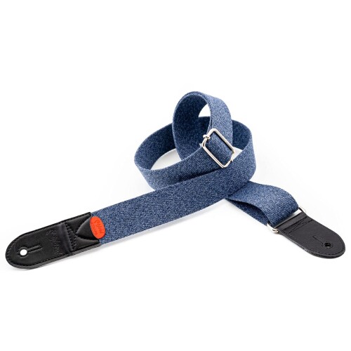 RightOn STRAPS (ライトオン ストラップス) ギターストラップ 幅 4cm、長さ 85~150cm JEANS Blue