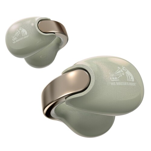 JVCケンウッド Victor HA-NP1T-GN ワイヤレスイヤホン Bluetooth Ver.5.3 オープンイヤー イヤーカフ 適用業務相応う マルチポイント 足し加える24第四次元生まれ変わり マイクロホン付き添い人 小型 軽さ 雨合羽 音アクセ ソルティオリ