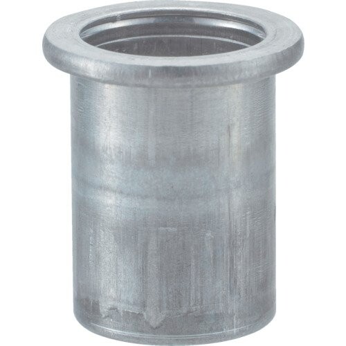 TRUSCO(トラスコ) クリンプナット平頭軽銀 板厚2.5 M8×1.25 19個入 T-BN-8M25A × 10PK