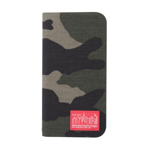 マンハッタンポーテージ(Manhattan Portage) CORDURA NYLON Book Type Case CAMO iPhone 12 iPhone 12 Pro iP2061-MP02 万覚え帳型 擬装