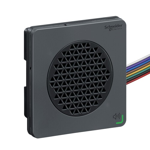 シュナイダーエレクトリック(Schneider Electric) 薄型ボディ コーンスピーカー型 音声合成警報器 XVSV7シリーズ XVSV7BBN