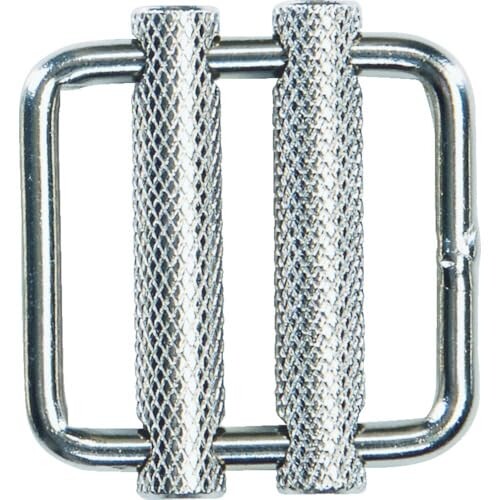 TRUSCO(トラスコ) PP胴締め専用金具30粍用 ダブルスライドバックル BK-30 x 50 風呂敷き包み