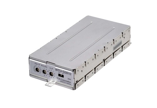 TOA デジタルワイヤレスチュ−ナ−ユニット 組込機器用プラグイン型チューナーユニット WTU-D2810|マニッシュボーイ