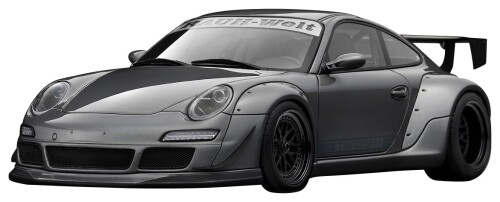 ティーケーカンパニー (TK.Company) ignition model 1/18 RWB 997 Gun Metallic 切り上げる品 IG3780
