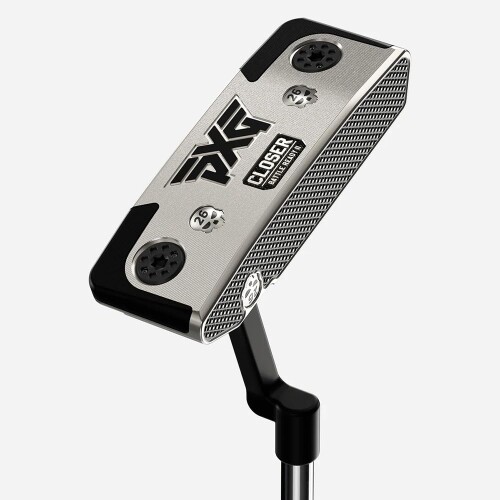 ピーエックスジー(PXG) ゴルフクラブ パター ブレードタイプ Battle Ready II Closer Plumbers Neck Putters Platinum シャフト: Straight Putter Shaft - Chrome グリップ: PXG Pistol I Putter Grip - Black ヘッドカラー：Pl｜マニッシュボーイ