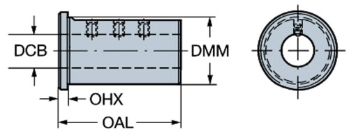 SANDVIK(サンドビック) スリーブ 132N-2516 1個入り|マニッシュボーイ
