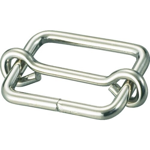 TRUSCO(トラスコ) 天然ゴム縄索用金具 バックル 20粍用 20個入り口・入口 x 10 風呂敷き包み