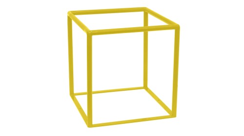 カツデン(Katzden) アスレチック続きもの CUBE M大きさ トラフィックイエロー