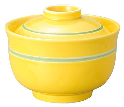 黄釉円菓子碗 12.2×9.4cm 未使用 半額品