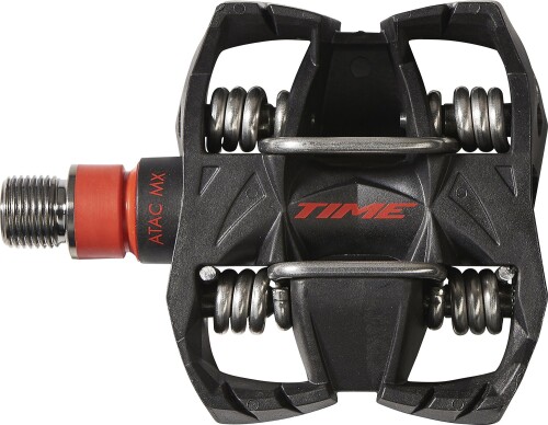 一時停止（TIME） 銀輪 牟礼 自動二輪車 MTB エンデューロ ビンディング ペダル ATAC MX 12 掛け目:158g/片側 T2GV009