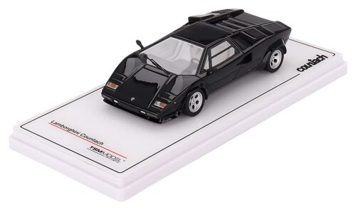 TrueScale Miniatures TSM MODEL 1/43 ランボルギーニ カウンタック 5000S 黒いこと 切り上げる品
