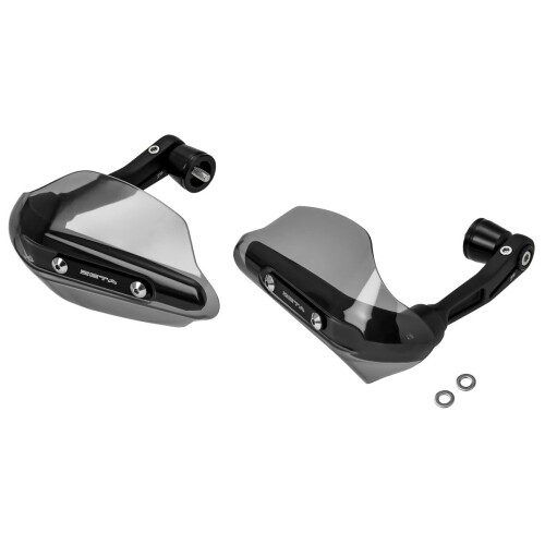 ジータレーシング(ZETA RACING) Z900RS/Z650RS ソニックハンドガード PCプロテクターキット スモーク 鍛造 ハンドガード レバーガード ダートフリーク Dirtfreak G6316｜マニッシュボーイ
