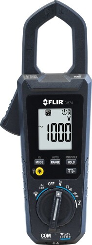 FLIR コマーシャル74 商用 600A AC/DC クランプメーター