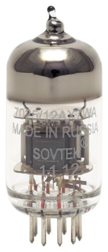 SOVTEK 7025/12AX7WA /MP 双極擦り付け木2本組 細密画/mT 双3極管 TSOV12AX7WA/MP