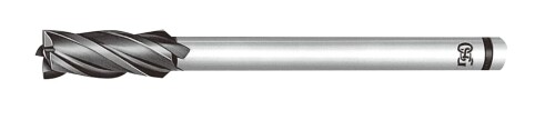 オーエスジー 深彫り用4枚刃XPMスクエアエンドミルショート形 外径38mm 全長350mm 刃長65mm シャンク径32mm DE-XPM-EMS 38×350(8404538)