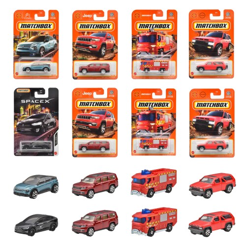 マッチボックス(Matchbox) ベーシックカー Lアソート 乗り物おもちゃ ミニカー 24台入り BOX販売 3歳から マルチ 98BL-30782｜マニッシュボーイ
