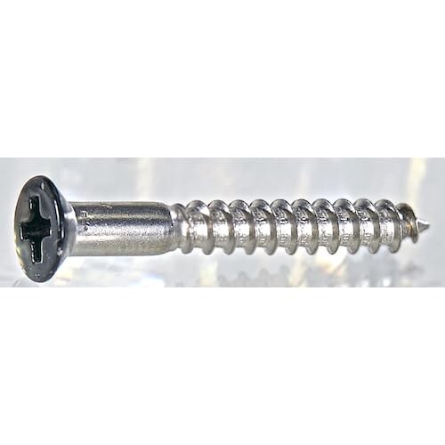TRUSCO(トラスコ) ステンレス鋼木ねじ 皿頭 M3.1×25 黒 30本入 SCWS-3125BK × 10PK