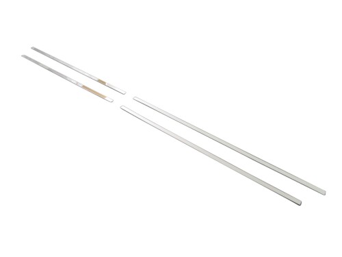 BRIGHTZ エルグランド E51 超鏡面ステンレスメッキフロントバンパーモール Bタイプ 4PC 11699｜マニッシュボーイ