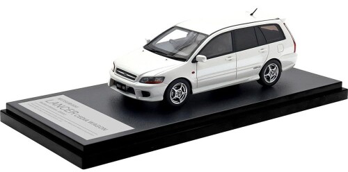 インターアライド (INTERALLIED) Hi Story 1/43 ミツビシ LANCER CEDIA WAGON Ralliart Edition (2001) シルキーホワイト 完成品 HS505WH|マニッシュボーイ