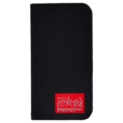 マンハッタンポーテージ(Manhattan Portage) CORDURA NYLON Book Type Case BLACK iPhone 12 mini iP2054-MP01 万覚え帳型