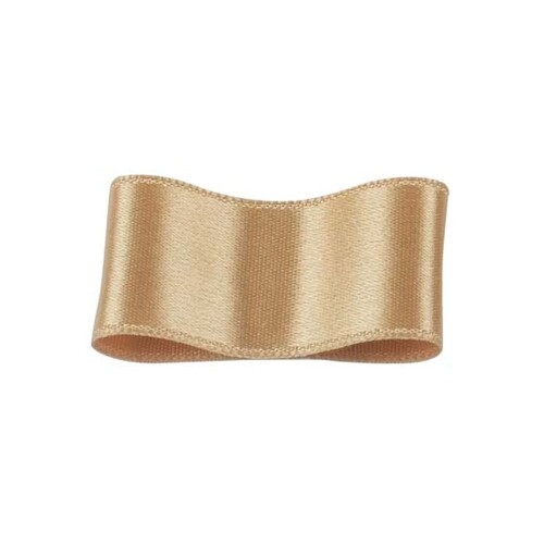 RibbonBon シルクシングルサテンリボン #128 バリーウッド 18mm幅 巻(30m) 9サイズ50色展開
