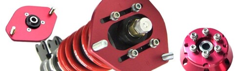 アールエスアール(RS-R) ピロアッパーマウントキット NCP131 F PUT345F｜マニッシュボーイ